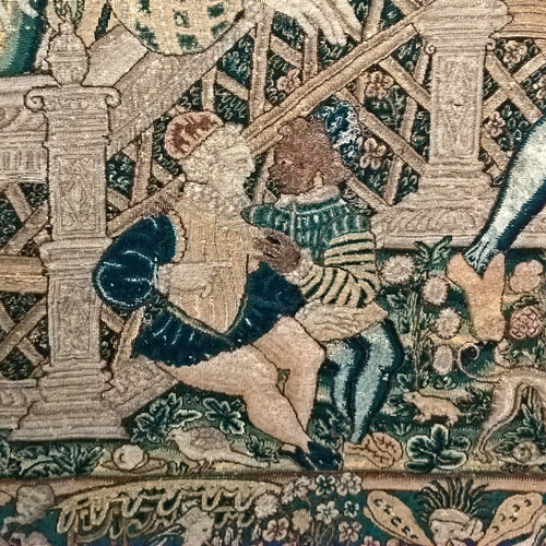 Вышитое панно «Аллегория мира Генриха II»