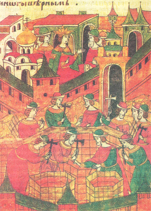 Приказ каменных дел и организация кирпичного производства в XVI-XVII веках